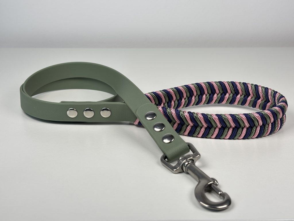 Correa con asa trenzada