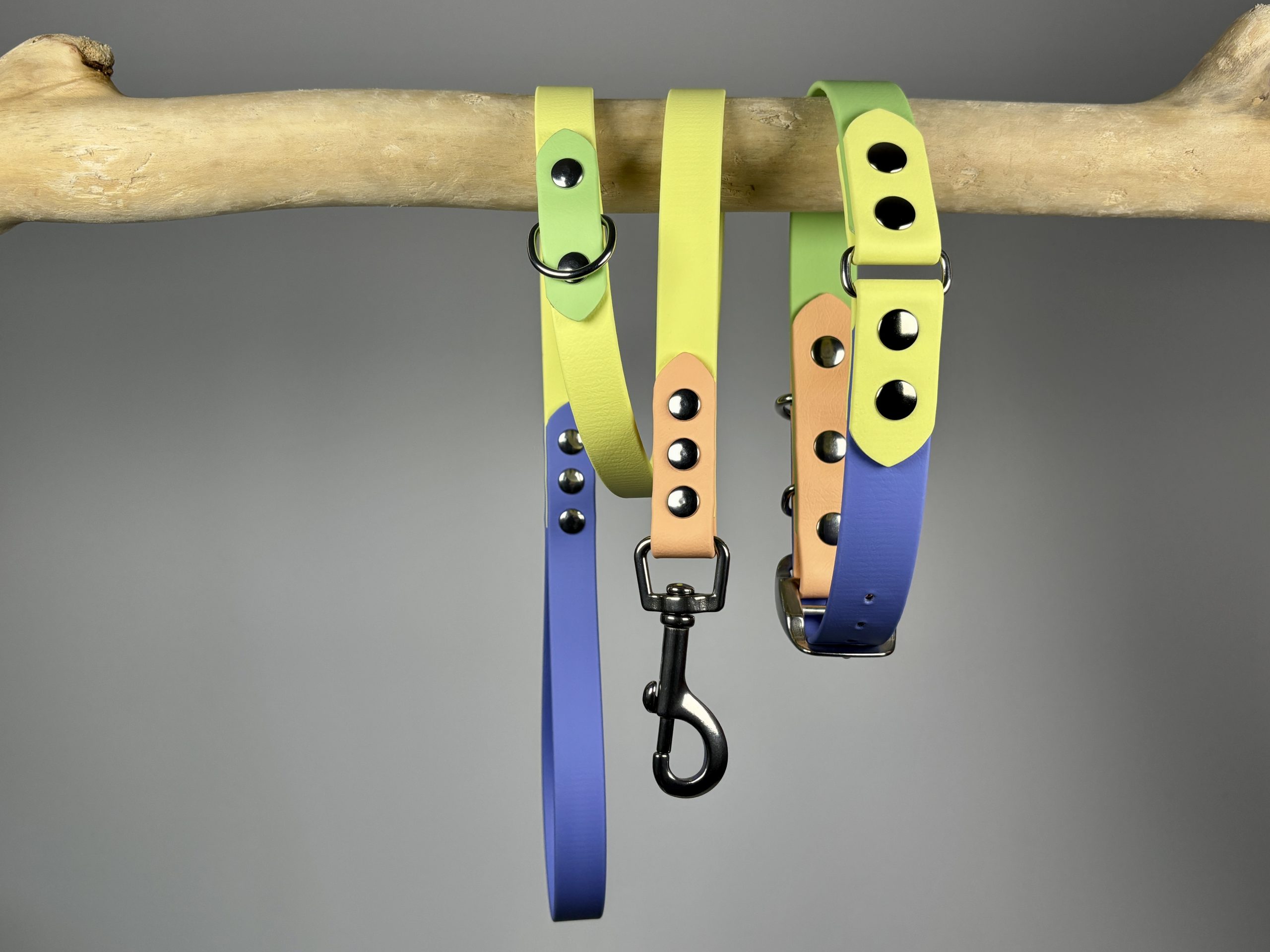 Collar BioThane® Garylon impermeable para Golden Retriever, perfecto para baños y aventura