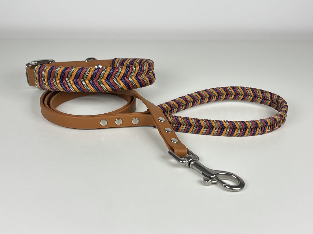 Pack collar + correa Respeta — pack a juego perro y dueño hecho a mano | Garylon