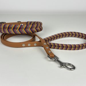 Pack collar + correa Respeta — pack a juego perro y dueño hecho a mano | Garylon