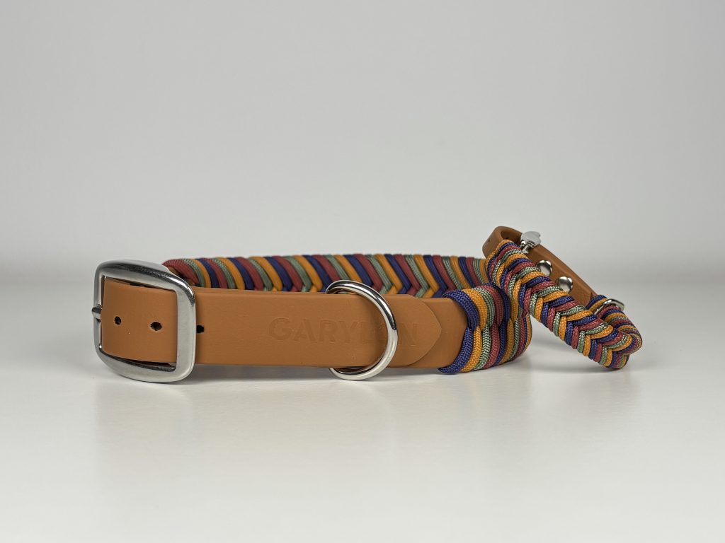 Pack collar + pulsera Respeta — pack a juego perro y dueño hecho a mano | Garylon