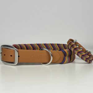 Pack collar + pulsera Respeta — pack a juego perro y dueño hecho a mano | Garylon